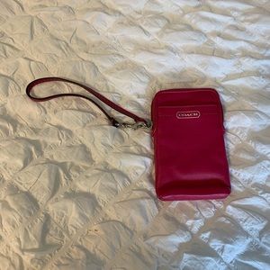 Coach wristlet